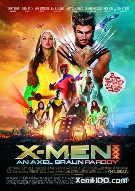Poster Phim Dị Nhân (phiên Bản Xxx) (X Men Xxx: An Axel Braun Parody)