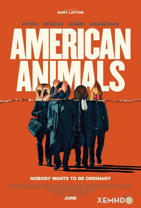 Poster Phim Đồ Quỷ Mỹ (American Animals)