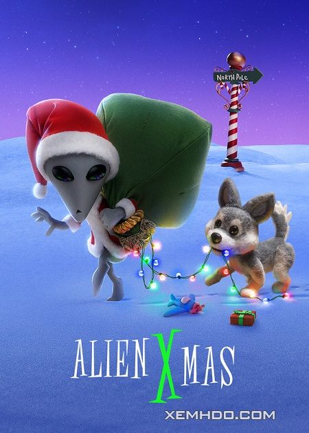 Poster Phim Giáng Sinh Xa Lạ (Alien Xmas)