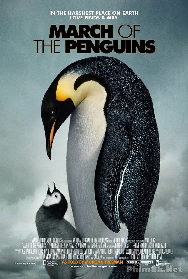 Poster Phim Hành Khúc Chim Cánh Cụt (March Of The Penguins)