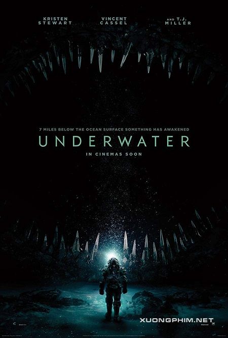Poster Phim Kẻ Săn Mồi Biển Sâu (Underwater)