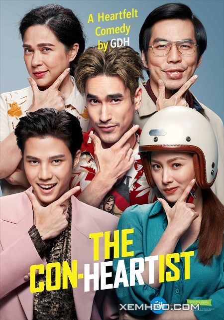 Poster Phim Lừa Đểu Gặp Lừa Đảo (The Con Heartist)