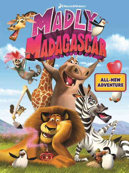 Poster Phim Madagascar: Valentine Điên Rồ (Madly Madagascar)