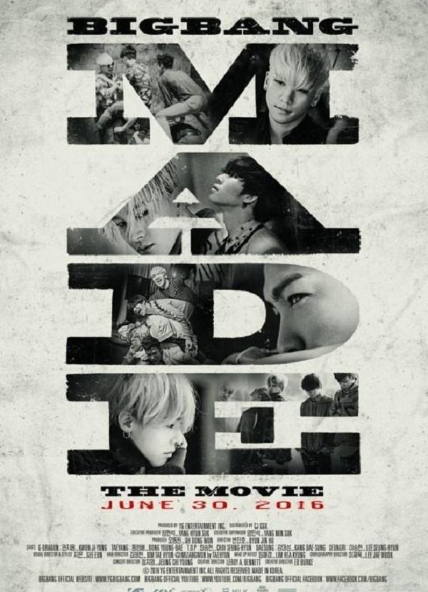 Poster Phim Made - Bigbang (Big Bang Made The Movie)