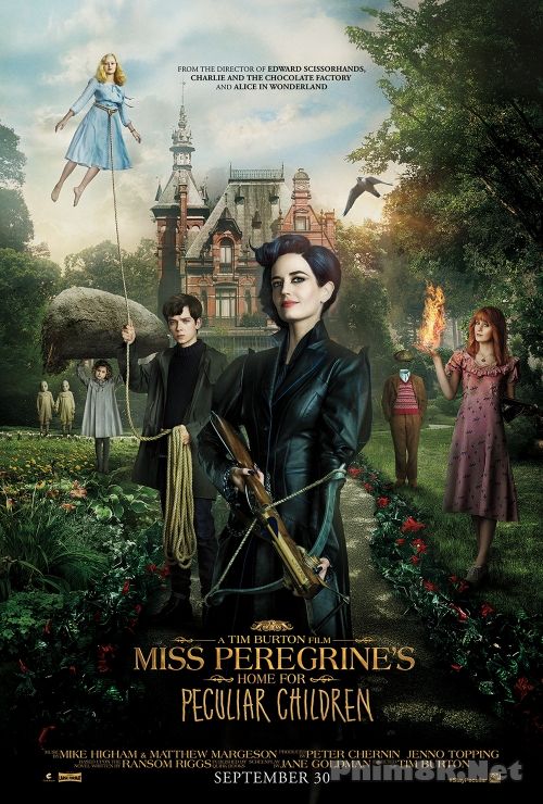 Poster Phim Mái Ấm Lạ Kỳ Của Cô Peregrine (Miss Peregrine Home For Peculiar Children)