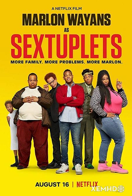 Poster Phim Nhà Có 6 Anh Em (Sextuplets)