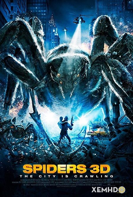 Poster Phim Nhện Khổng Lồ (Spiders 3d)
