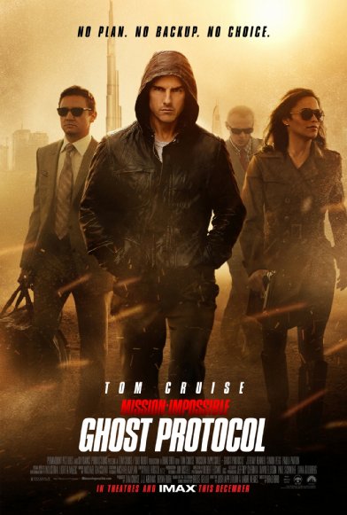 Poster Phim Nhiệm Vụ Bất Khả Thi 4: Chiến Dịch Bóng Ma (Mission Impossible Ghost Protocol)