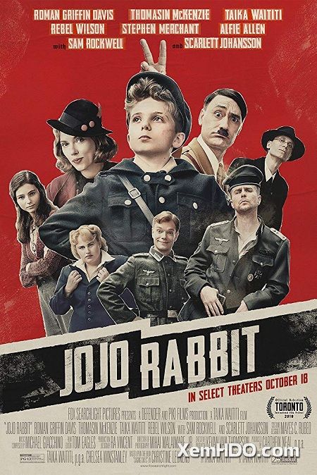 Poster Phim Nhóc Jojo (Jojo Rabbit)