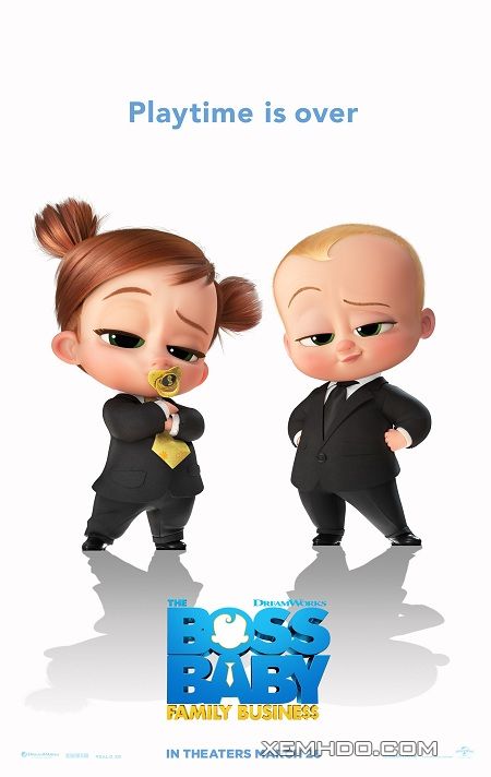 Poster Phim Nhóc Trùm Nối Nghiệp Gia Đình (The Boss Baby: Family Business)