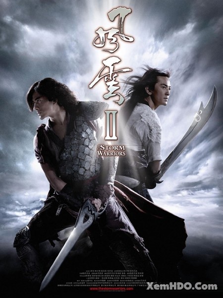 Poster Phim Phong Vân 2: Nhập Ma Tử Chiến (The Storm Riders 2 / The Storm Warriors 2)