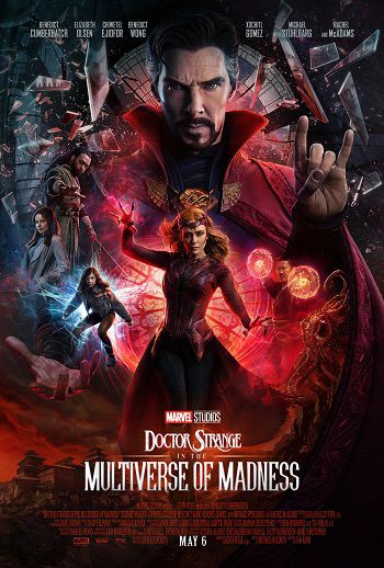 Poster Phim Phù Thủy Tối Thượng Trong Đa Vũ Trụ Hỗn Loạn (Doctor Strange In The Multiverse Of Madness)