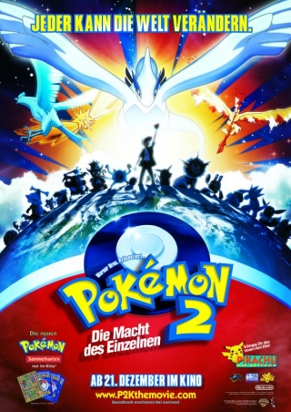 Poster Phim Pokemon Movie 2: Sự Bùng Nổ Của Lugia Huyền Thoại (Pokémon Movie 2: The Power Of One)