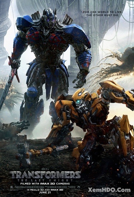 Poster Phim Robot Đại Chiến 5: Chiến Binh Cuối Cùng (Transformers 5: The Last Knight)
