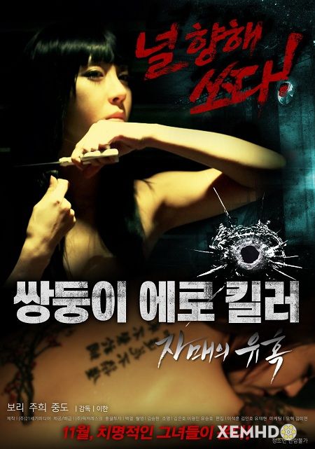 Poster Phim Sát Nhân Cuồng Dâm Sự Quyến Rũ Của Phái Đẹp (Erotic Twin Killers The Seduction Of The Sisters)