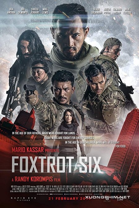 Poster Phim Sáu Chiến Binh (Foxtrot Six)