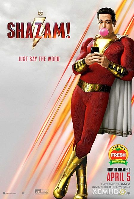 Poster Phim Siêu Anh Hùng Shazam (Shazam)