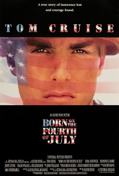 Poster Phim Sinh Ngày 4 Tháng 7 (Born On The Fourth Of July)