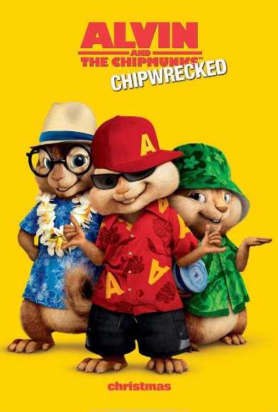 Poster Phim Sóc Siêu Quậy 3 (Alvin And The Chipmunks 3: Chipwrecked)