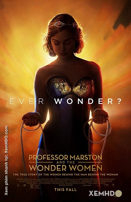 Poster Phim Sự Hình Thành Wonder Woman (Professor Marston And The Wonder Women)