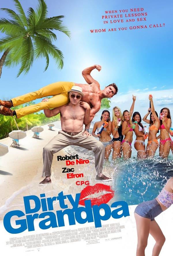 Poster Phim Tay Chơi Không Tuổi (Dirty Grandpa)