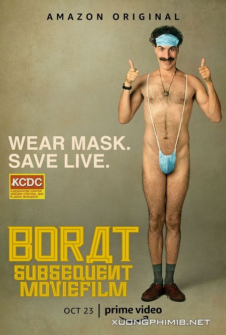 Poster Phim Tay Phóng Viên Kỳ Quái 2 (Borat Subsequent Moviefilm)