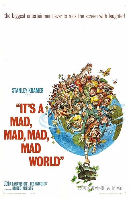 Poster Phim Thế Giới Điên Cuồng (It A Mad Mad Mad Mad World)