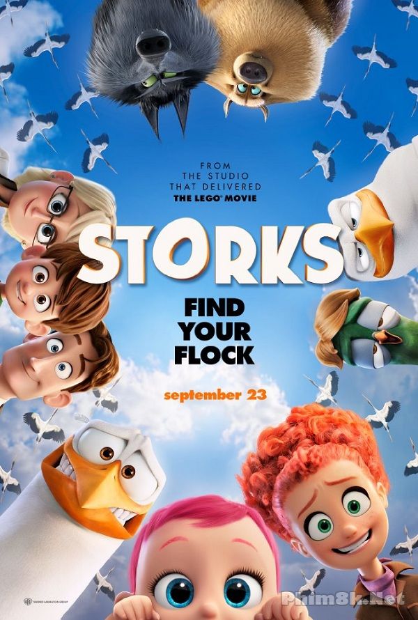 Poster Phim Tiểu Đội Cò Bay (Storks)