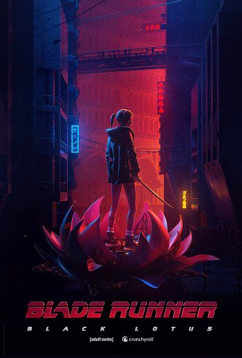 Poster Phim Tội Phạm Nhân Bản Hoa Sen Đen (Blade Runner Black Lotus)