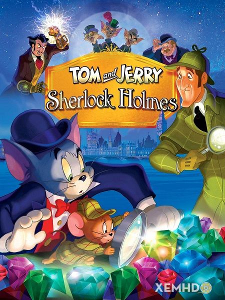 Poster Phim Tom Và Jerry Gặp Sherlock Holmes (Tom And Jerry Meet Sherlock Holmes)