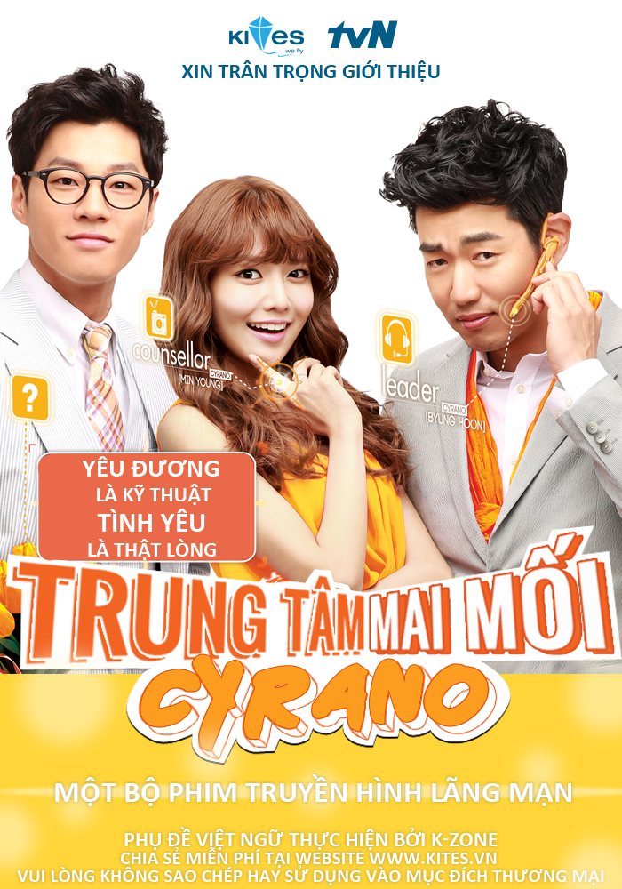 Poster Phim Trung Tâm Mai Mối - Cyrano (Dating Agency - Cyrano)