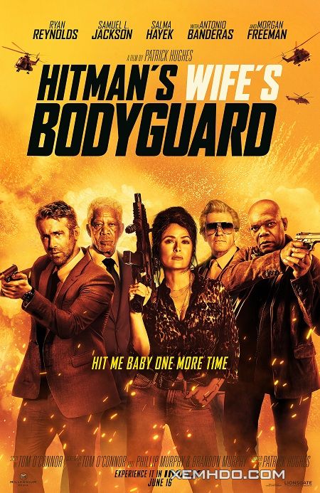 Poster Phim Vệ Sĩ Sát Thủ 2: Nhà Có Nóc (Hitman Wife Bodyguard)