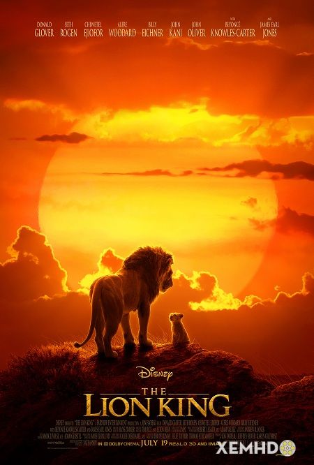 Poster Phim Vua Sư Tử (The Lion King (live-action))