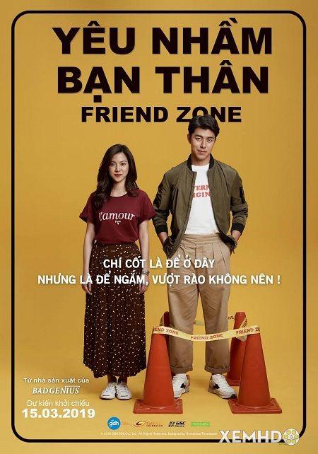 Poster Phim Yêu Nhầm Bạn Thân (Friend Zone)