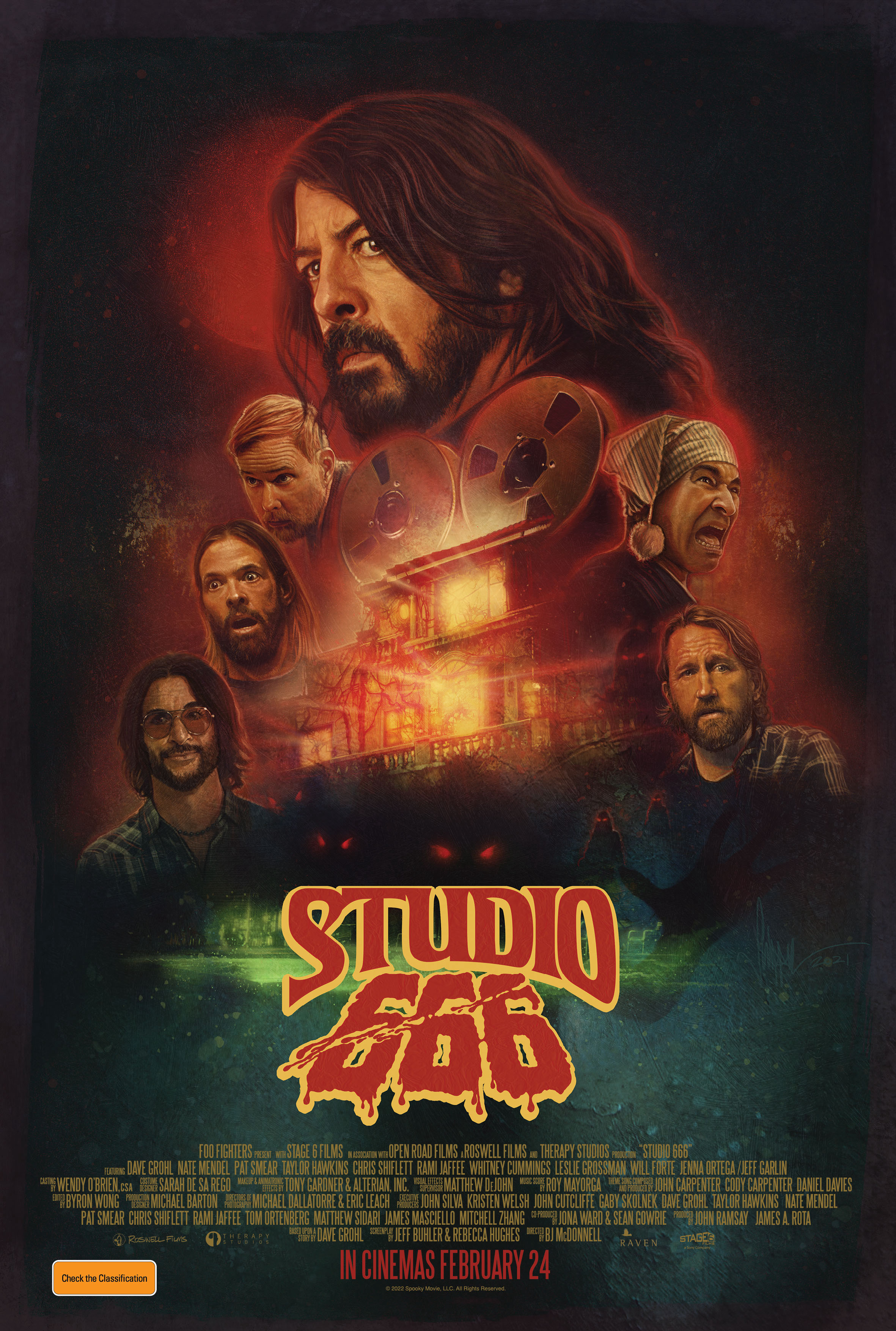 Poster Phim Phòng Thu Âm 666 (Studio 666)