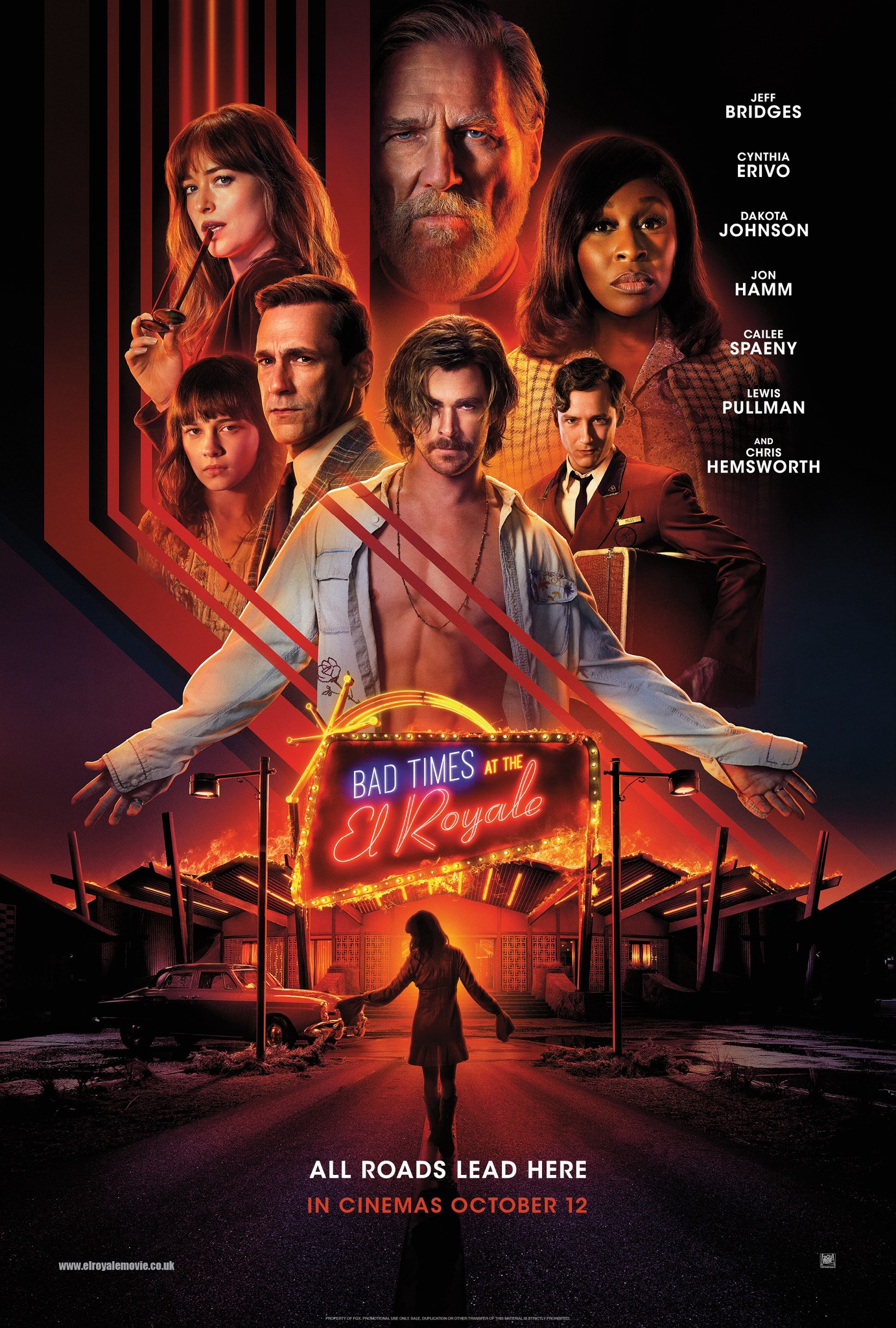 Poster Phim Phút Kinh Hoàng Tại El Royale (Bad Times at the El Royale)