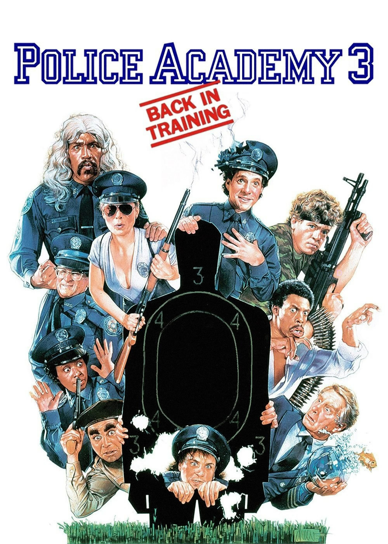 Poster Phim Police Academy 3: Back in Training (Police Academy 3: Back in Training)