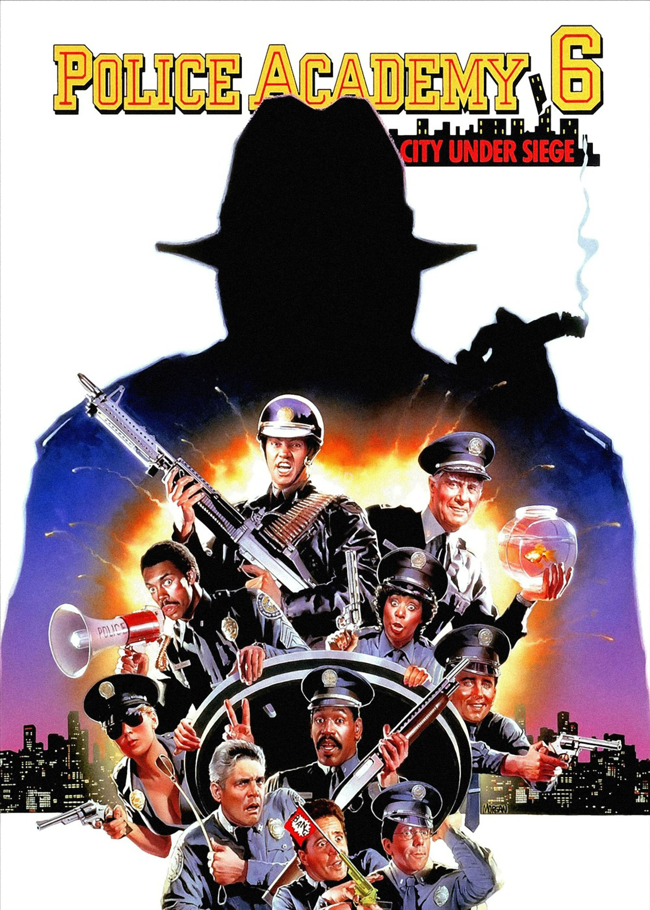 Poster Phim Police Academy 6: City Under Siege (Police Academy 6: City Under Siege)