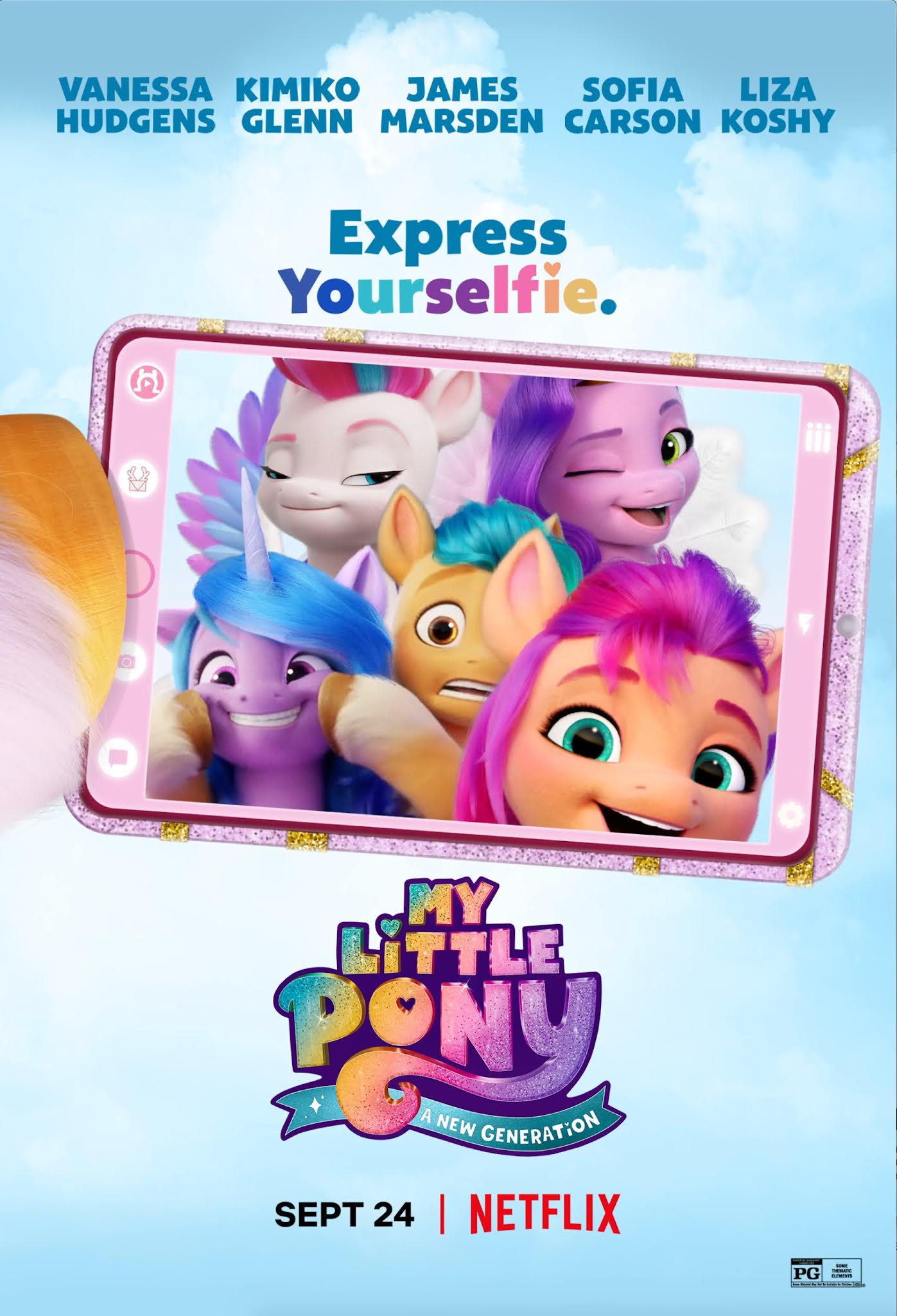 Poster Phim Pony Bé Nhỏ: Thế Hệ Mới (My Little Pony A New Generation)