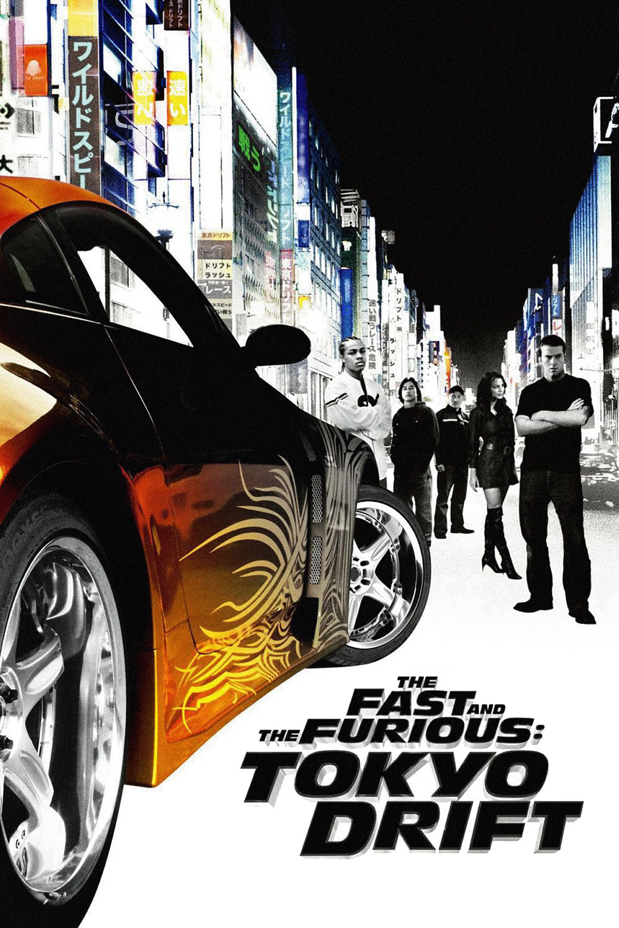 Poster Phim Quá Nhanh Quá Nguy Hiểm 3: Chinh Phục Tokyo (The Fast and the Furious: Tokyo Drift)