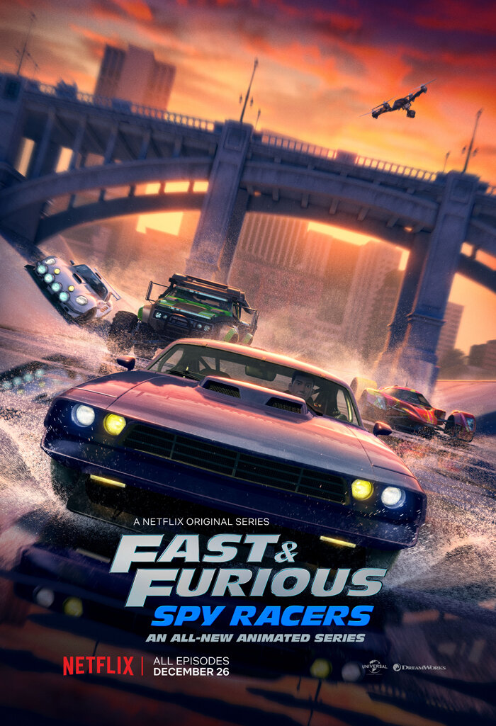 Xem Phim Quá Nhanh Quá Nguy Hiểm: Điệp Viên Tốc Độ (Fast & Furious: Spy Racers)