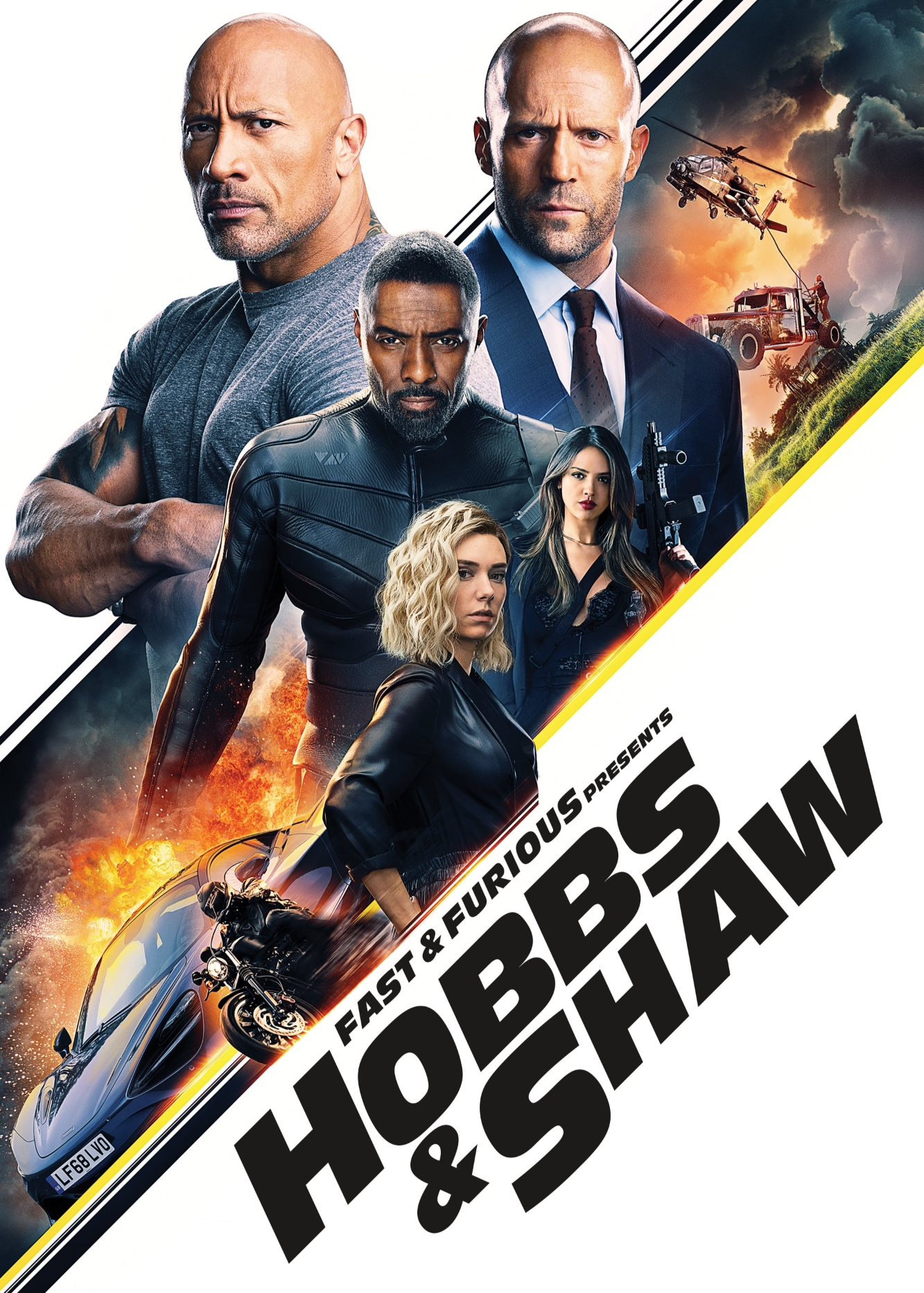 Poster Phim Quá Nhanh Quá Nguy Hiểm: Hobbs và Shaw (Fast & Furious Presents: Hobbs & Shaw)