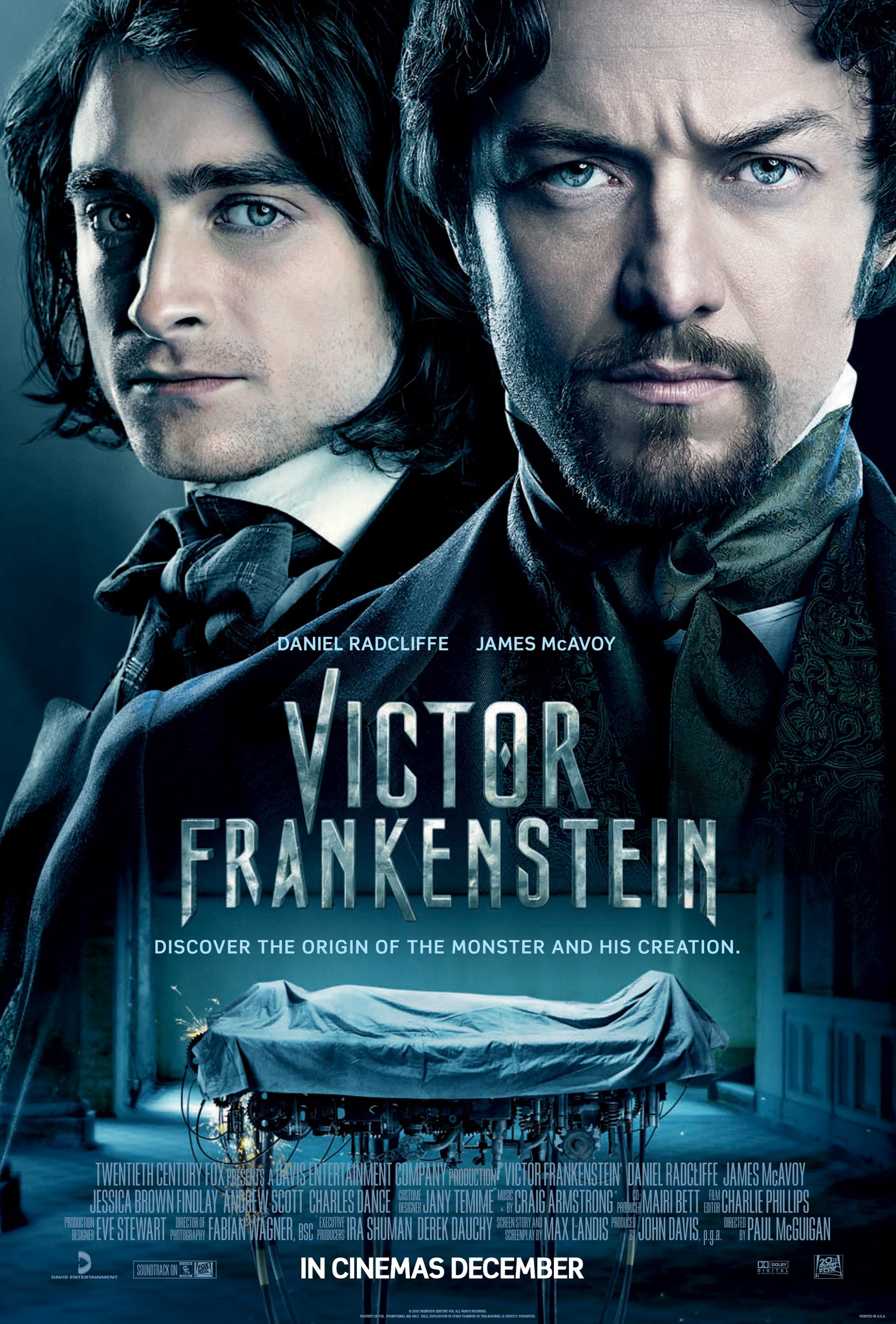 Poster Phim Quái Nhân Của Frankenstein (Victor Frankenstein)