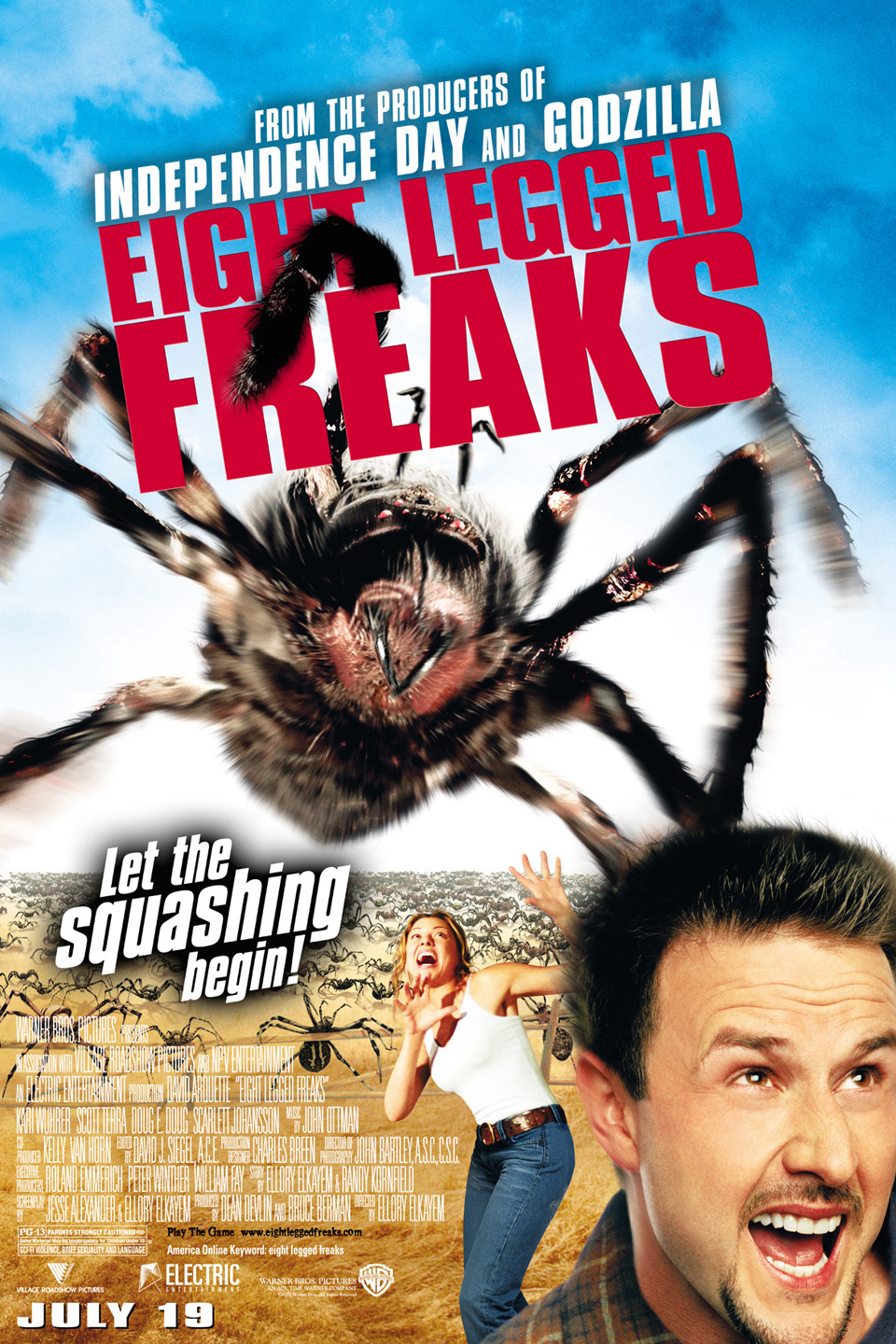 Poster Phim Quái Vật Tám Chân (Eight Legged Freaks)