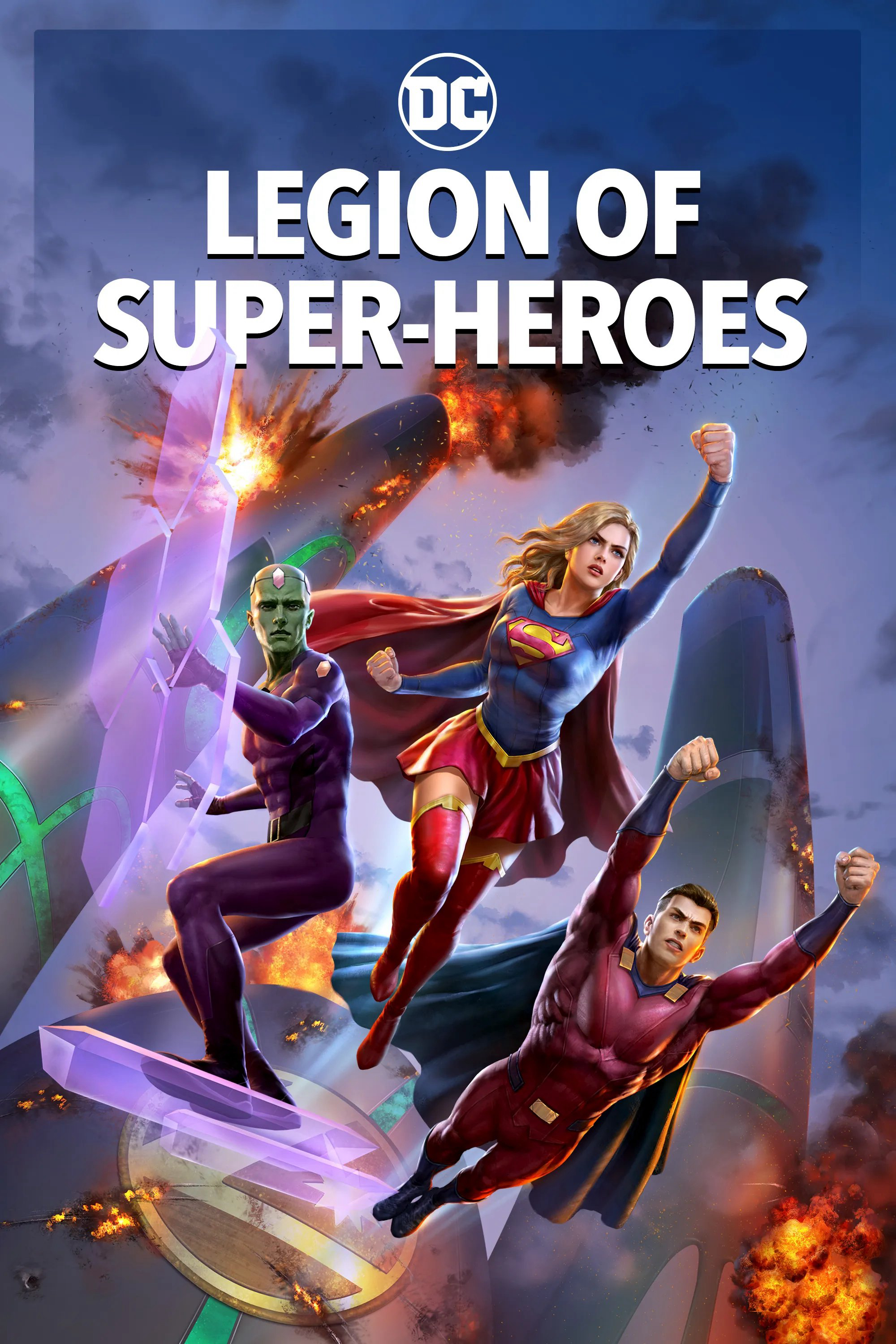 Poster Phim Quân Đoàn Siêu Anh Hùng (Legion of Super Heroes)