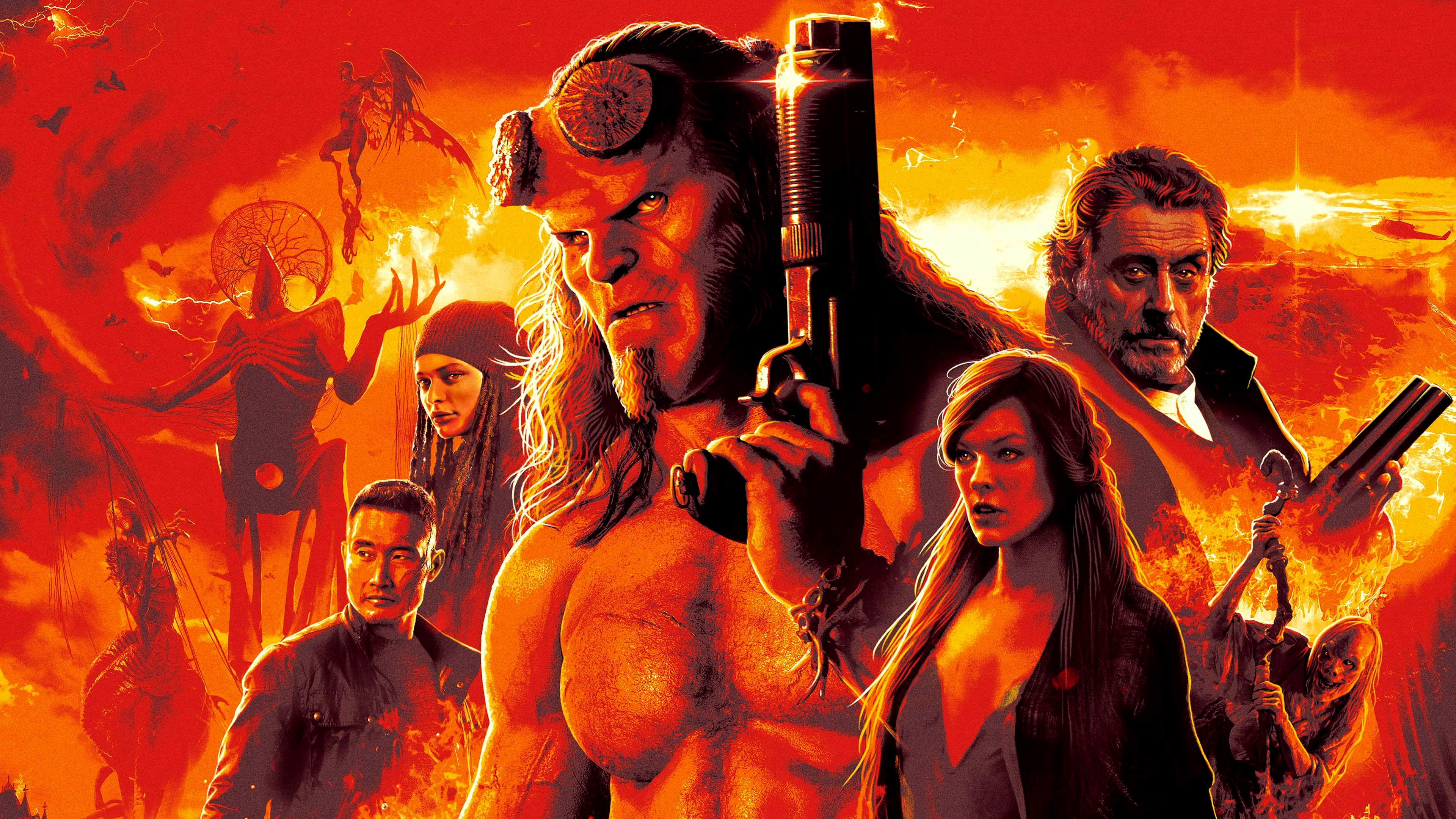 Poster Phim Quỷ Đỏ 3 (Hellboy 3)