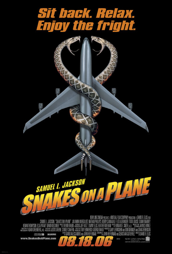 Poster Phim Rắn Độc Trên Không (Snakes on a Plane)