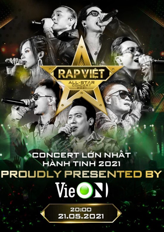 Poster Phim Rap Việt (Rap Việt All-Stars Concert)
