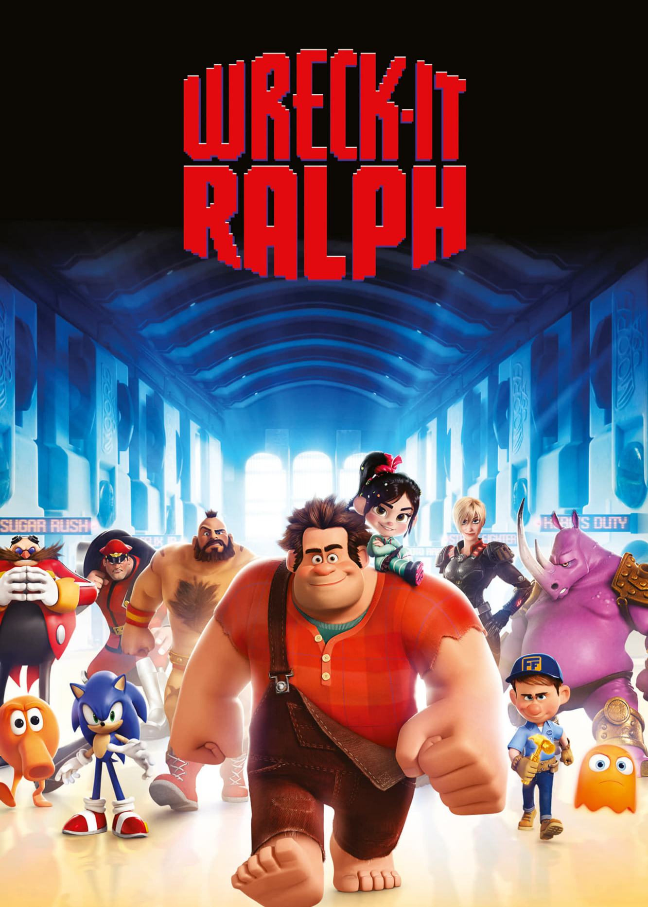 Poster Phim Rápphờ Đập Phá (Wreck-It Ralph)