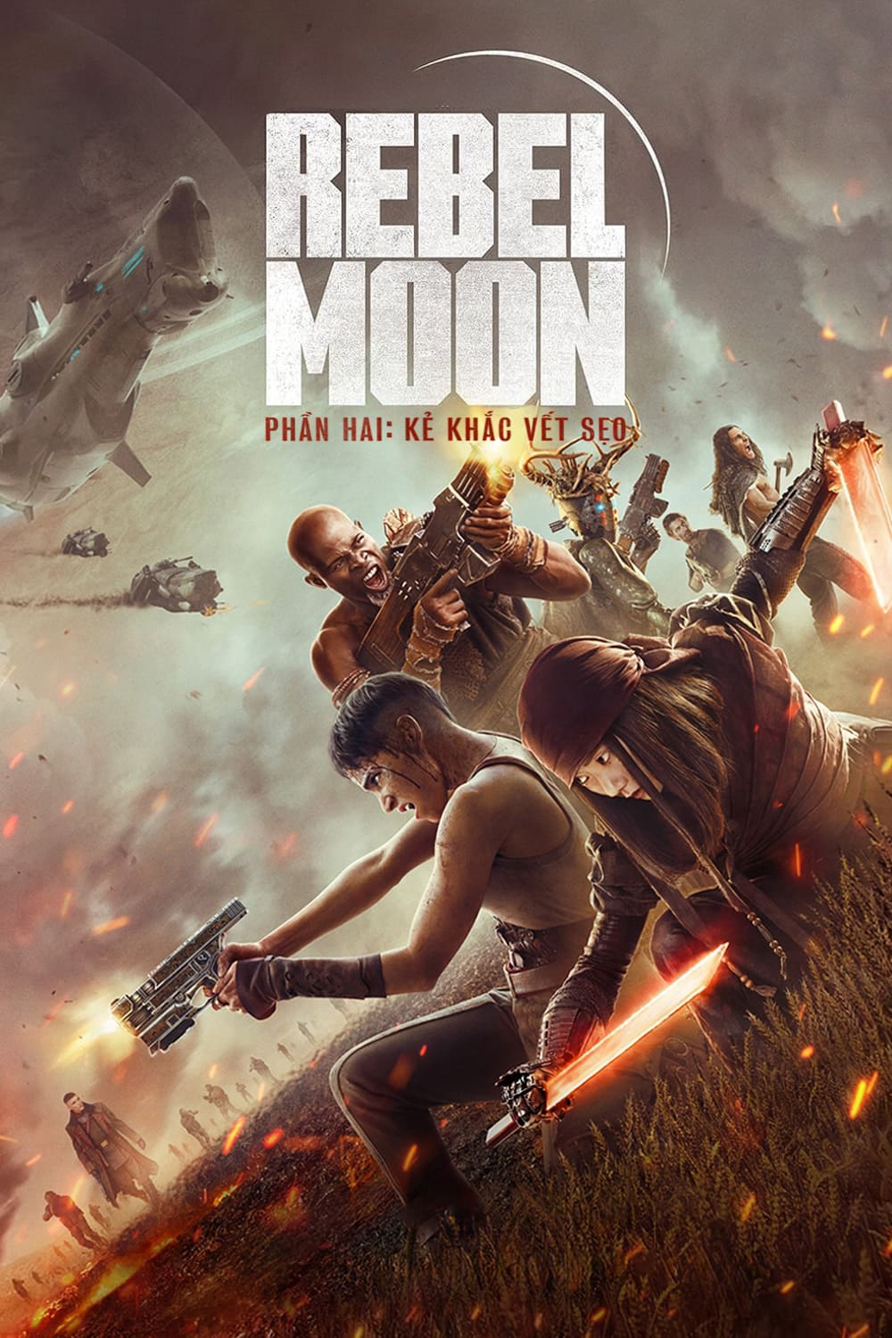 Poster Phim Rebel Moon – Phần hai Phiên bản đạo diễn (Rebel Moon - Part Two: The Scargiver)